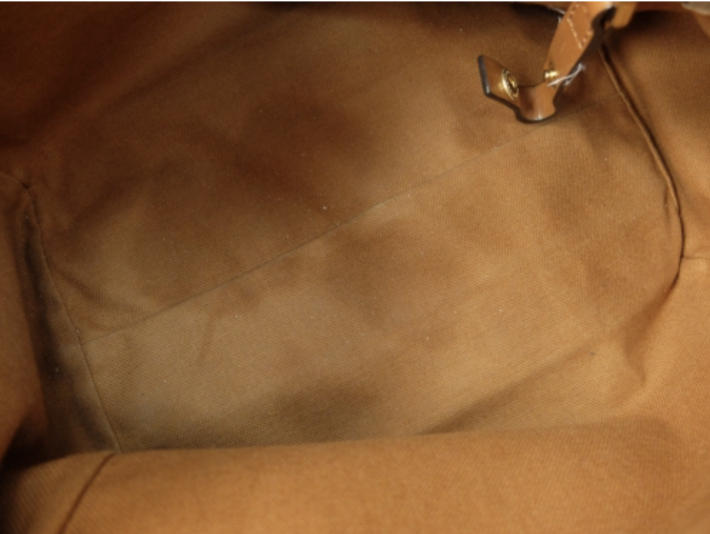 PB6006 Burberry Small Haymarket Tote (Brown)